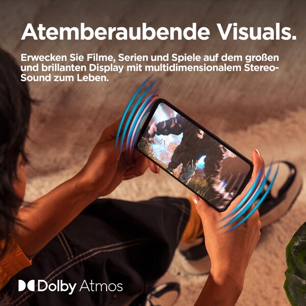 MOTOROLA moto g35 5G, Leaf Green inkl. moto buds, Starlight Blue