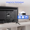 MEDION® LIFE MD 824000 TV, 59,9 cm (24''), Full HD, HD Triple Tuner, integrierter Mediaplayer, CI+ Schnittstelle