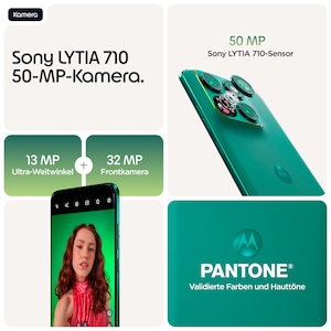 MOTOROLA edge 70 fusion 5G, 256 GB, Sporting Green (XT2605-1)