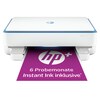 HP Impresora Envy 6010 All-in-One, Bluetooth® 5.0, WiFi de doble banda, imprimir, copiar, escanear, inalámbrica y compatible con HP Smart App