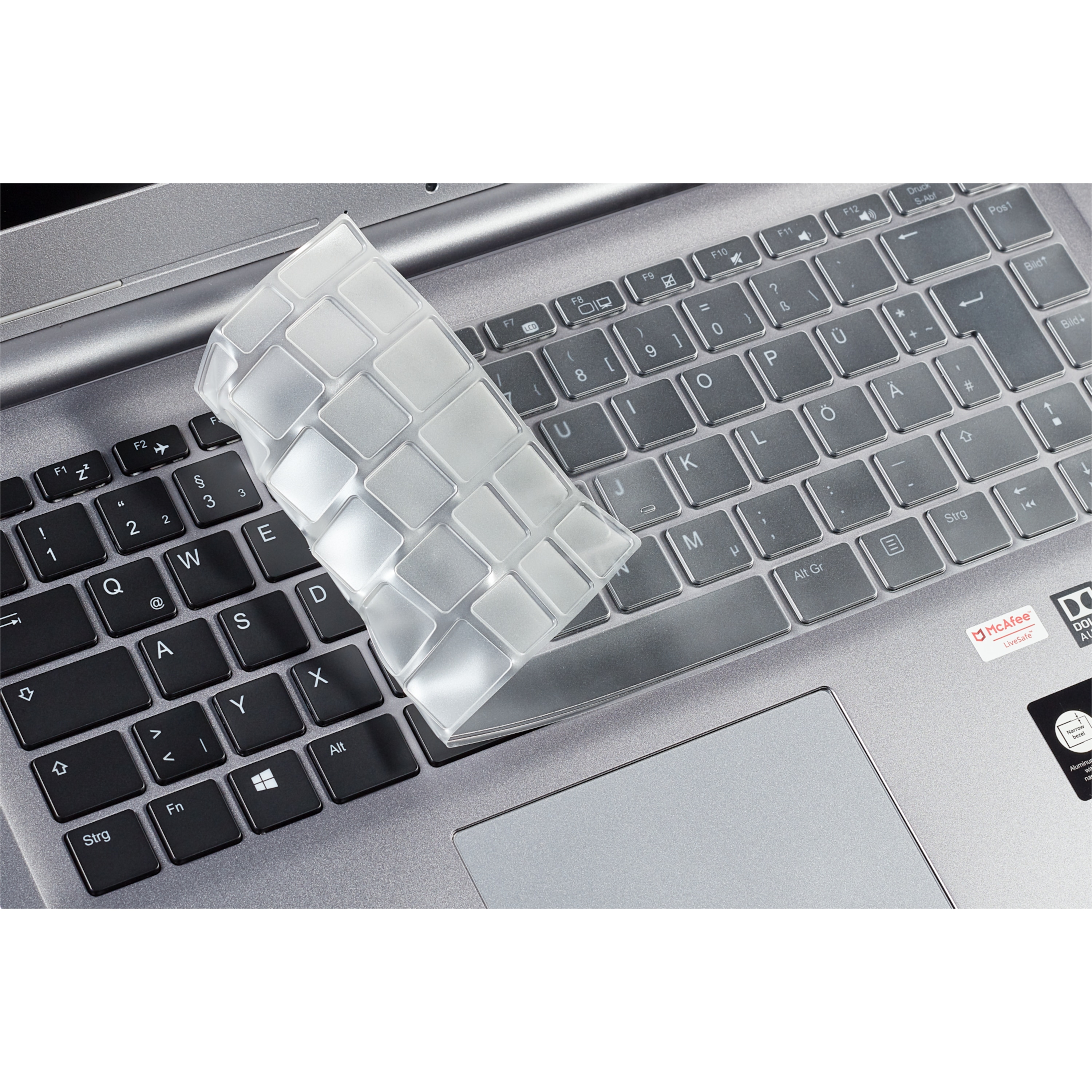 TPU Keyboard Cover MD 61099 | dun en transparant | bescherming tegen vuil, kruimels, stof en water