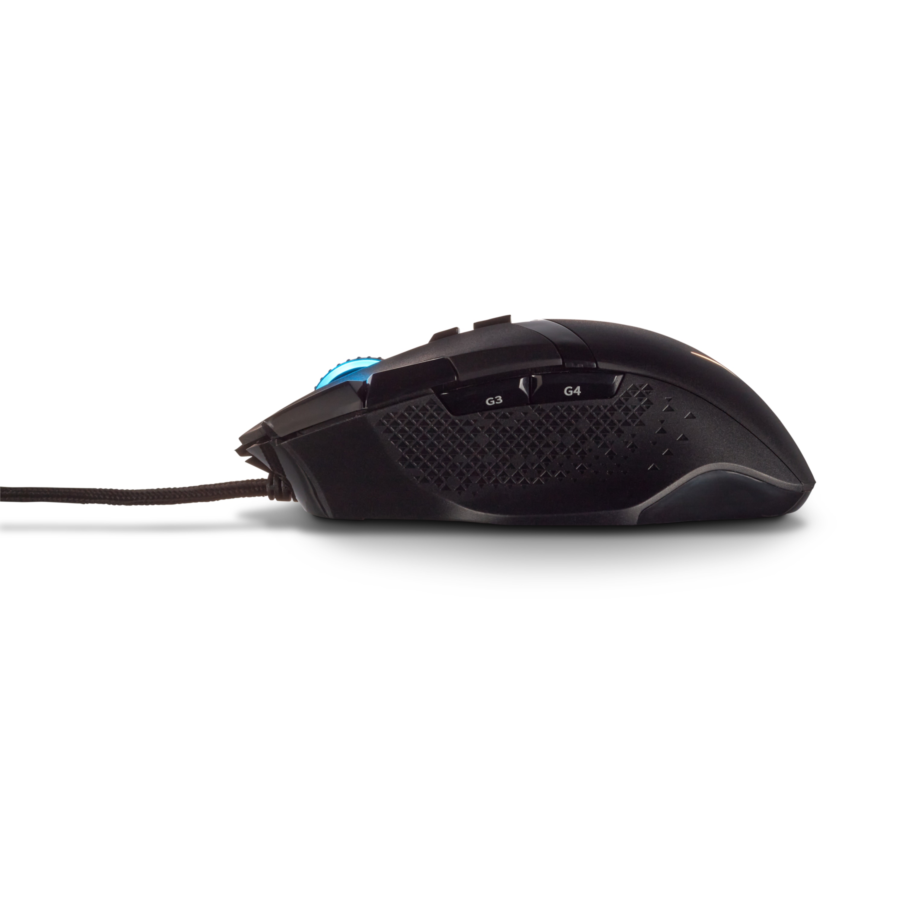 MEDION® ERAZER Wizard P20 Gaming Maus, DPI-Switch, 9 programmierbare Tasten, RGB-Beleuchtung, OMRON Switches, Pixart Sensor