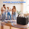 MEDION® LIFE BXO-1 Bluetooth® Lautsprecher schwarz, 2 x 15W RMS, integrierter Akku mit bis zu 15 Stunden Laufzeit, Bluetooth® 5.3, robustes & mobiles Design