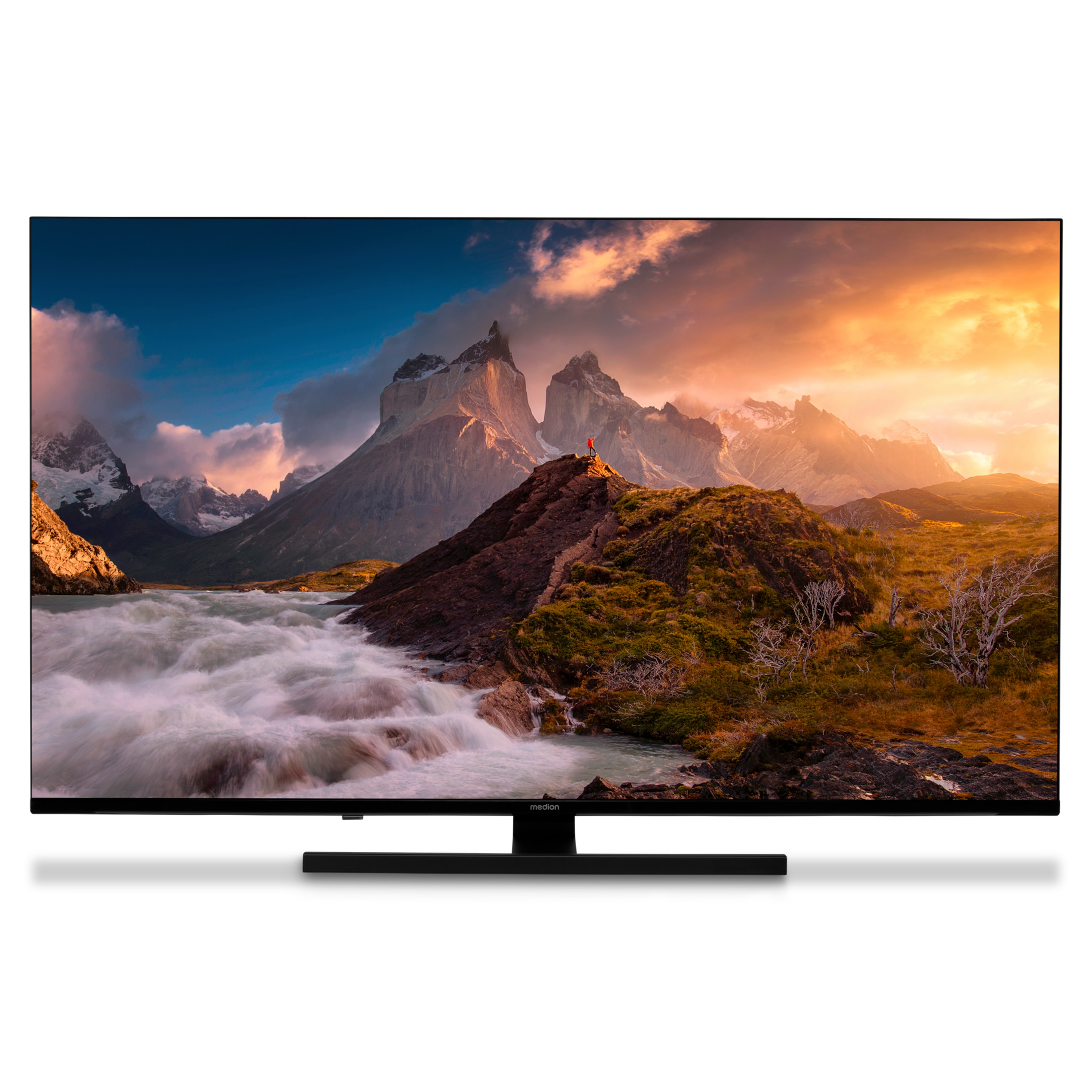 MEDION® LIFE X8552504 (MD 855600) QLED Smart-TV, 138,8 cm (55'') Ultra HD Display, HDR, Dolby Vision®, MEMC, PVR ready, VIDAA App Store, NETFLIX, Disney+, Paramount+ & Amazon Prime Video App, Bluetooth®, DTS X, Dolby Atmos®, HD Triple Tuner