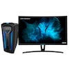 MEDION® ERAZER® Bandit E10 Core Gaming PC + ERAZER® X52773 Curved Widescreen Monitor 68,6 cm (27'') - ARTIKELSET