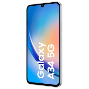 SAMSUNG Galaxy A34 5G 128 GB, Awesome Silver