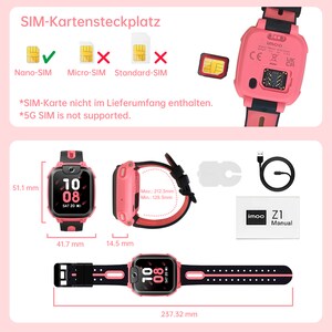 IMOO Watch Phone Z1, Rosa