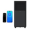 MEDION® LIFE® P701 Klimaanlage (MD 37672), Kühlen, Entfeuchten und Ventilieren, Kühlleistung 7.000 BTU, Kühlmittel R290, max. 25m², Luftdurchsatz 290 m³/h, App- und Sprachsteuerung, Inkl. Fenster-Kit