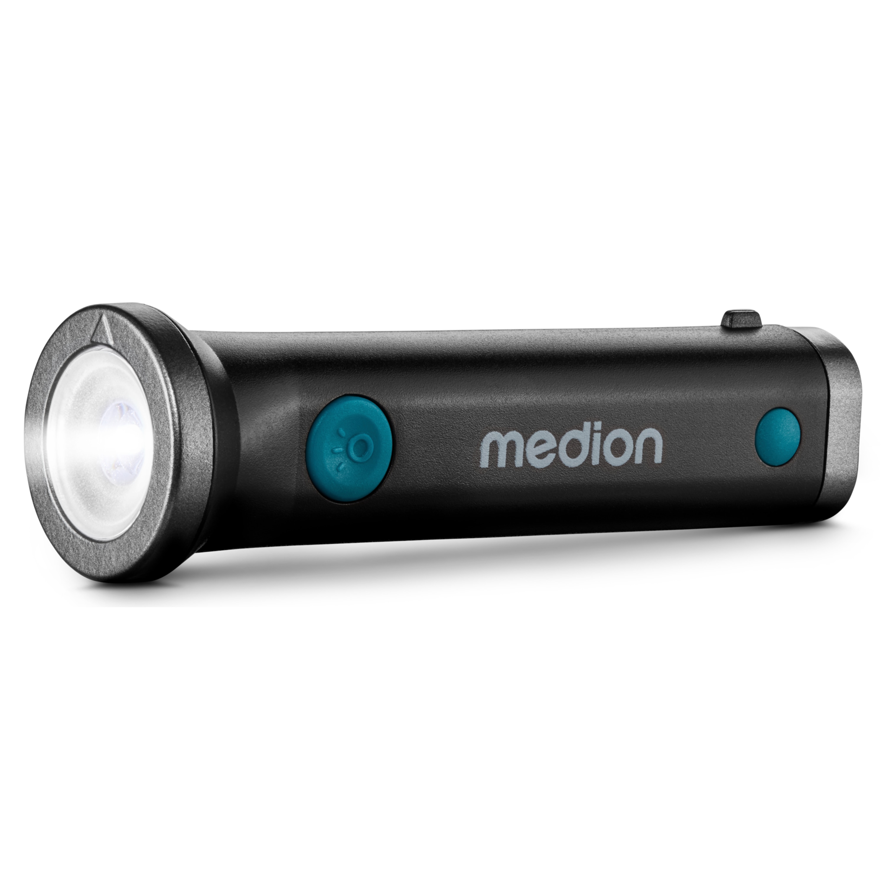 MEDION® LIFE® E66810 Tragbares Laternen-Radio, DAB+/UKW Radio, Bluetooth® 5.2, Strahlwasserschutz (IP25), LCD-Display, robustes Gehäuse, 2 x 3 W RMS