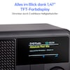 MEDION® LIFE® S66822 Tragbares DAB+ Radio, Farb-TFT Display 3,73 cm (1,47''), DAB+/UKW-Radio (je 40 Senderspeicher), Bluetooth® 5.3, integrierter Akku, extra kompakt, 2 W RMS