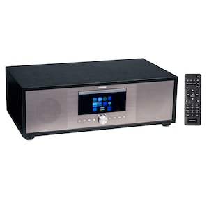 MEDION® LIFE® P66024 All-in-One Audio System, LC-Display 7,1 (2.8''), Internet/DAB+/PLL-UKW Radio, CD/MP3-Player, Bluetooth® 5.0, DLNA, 2.1 Soundsystem, 2 x 20 W + 40 W RMS