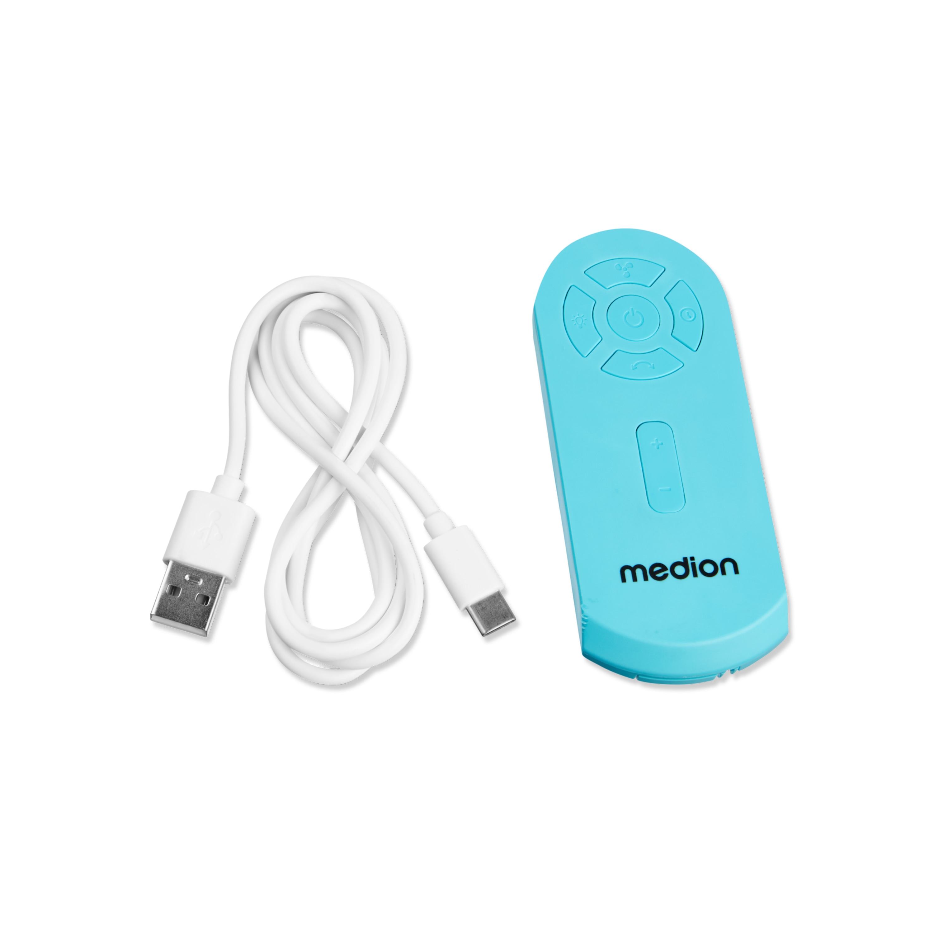 MEDION® LIFE Camping Ventilator E10 TF, 20 W Leistung, 5 Geschwindigkeitsstufen, 110° Oszillation, 10.000 mAh Akku, als Powerbank nutzbar, LED
