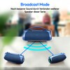 MEDION® LIFE® P61768 Tragbarer Bluetooth® Lautsprecher XL, Dual Illuminated & Lightstrip (RGB-Lichteffekte), Bluetooth® 5.3, integrierter Akku mit bis zu 30 Stunden Laufzeit, robustes & mobiles Design, 2 x 25 W + 50 W RMS