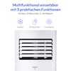 MEDION® LIFE® P701 Klimaanlage (MD 37672), Kühlen, Entfeuchten und Ventilieren, Kühlleistung 7.000 BTU, Kühlmittel R290, max. 25m², App- und Sprachsteuerung, Inkl. Fenster-Kit