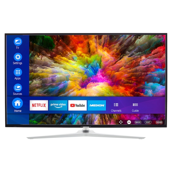 Medion Life X Smart Tv 138 8 Cm 55 Ultra Hd Display High Dynamic Range Dolby Vision Micro Dimming Memc Pvr Ready Netflix Amazon Prime Video Bluetooth Dts Hd Hd Triple Tuner Ci