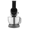 MEDION® LIFE Digitale Küchenmaschine MD12600, 800 W Gleichstrommotor, Energiesparend, Ultraleise, Digitales Sensor-Touch-Display, 4,6 L Edelstahlschüssel, Inkl. Fleischwolf