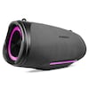 MEDION® LIFE® P61762 Tragbarer Bluetooth® Lautsprecher L, Dual Illuminated & Lightstrip (RGB-Lichteffekte), Bluetooth® 5.3, integrierter Akku mit bis zu 47 Stunden Laufzeit, robustes & mobiles Design, 2 x 25 W RMS