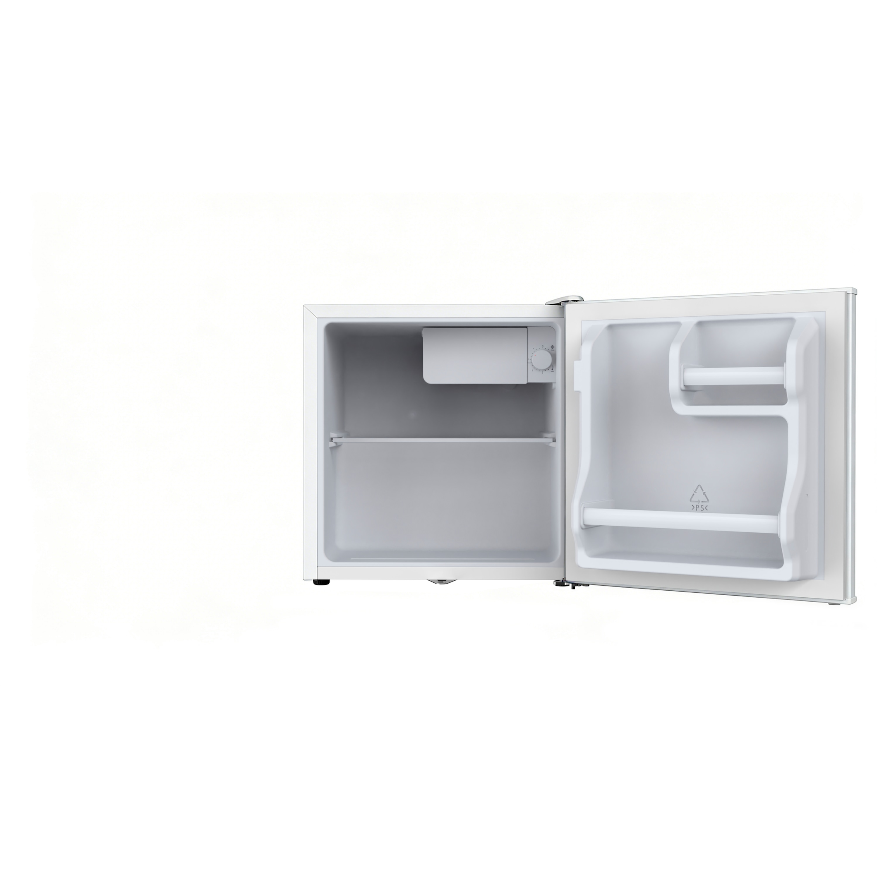 MEDION® LIFE Mini-Kühlschrank mit Eisfach und Schloss MD370001, 42 L Gesamtnutzinhalt (Kühlteil 37 L & Eisfach 5 L), wechselbarer Türanschlag, Schloss, geringer Geräuschpegel