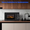 MEDION® LIFE® Mikrowelle MD12011, 800 Watt, 20 L Kapazität, 5 Leistungsstufen, Auftaufunktion