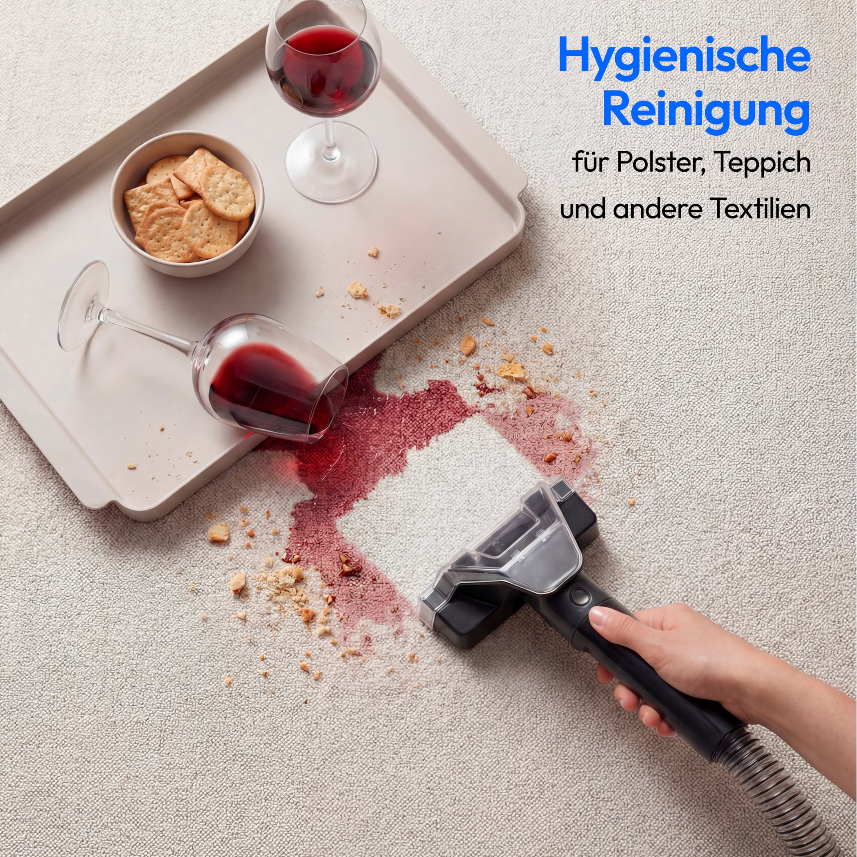 Medion® Nass-Trocken-Sauger E10 UC Polsterreiniger (MD 100122), 750 W, beutellos