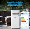MEDION® LIFE® E900 Klimaanlage (MD 37387), Energieeffizienzklasse A, Kühlen, Entfeuchten und Ventilieren, Kühlleistung 9.000 BTU, Kühlmittel R290, max. 32m², Inkl. Fenster-Kit  (B-Ware)