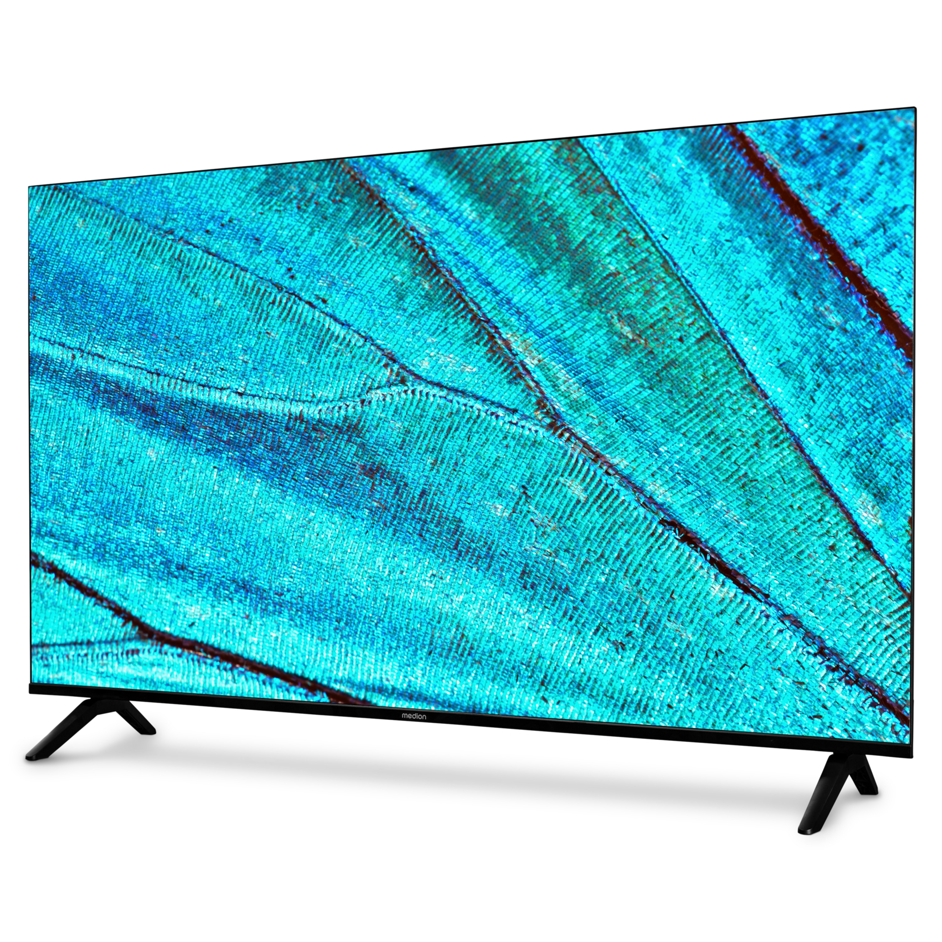 MEDION® LIFE® X8502500 (MD 850200) Ultra HD LCD Smart-TV, 125,7 cm (50'') Ultra HD Display, HDR, PVR ready, NETFLIX, Prime Video, Disney+, DAZN, Paramount+ App, VIDAA App Store, Bluetooth®, HD Triple Tuner, CI+ Schnittstelle