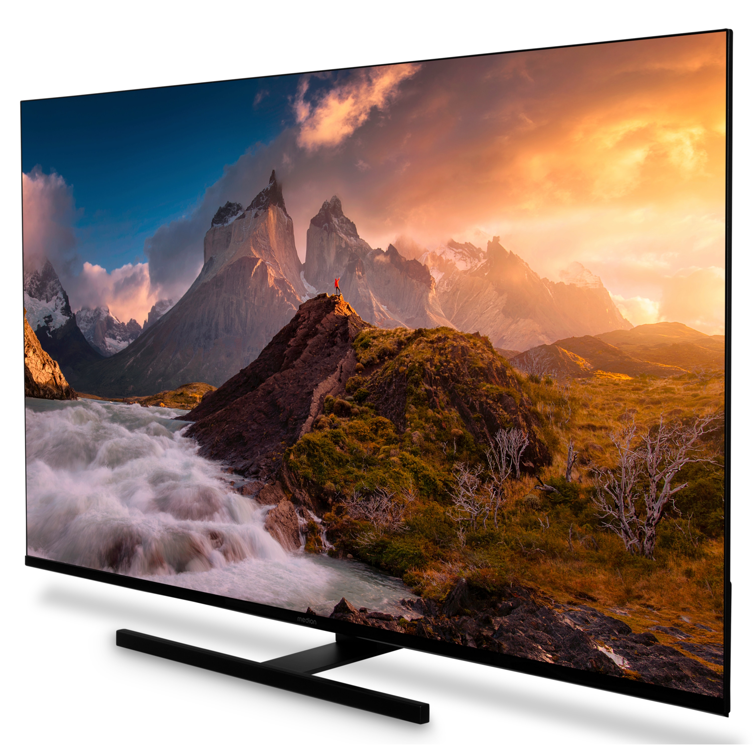 MEDION® LIFE X8552504 (MD 855600) QLED Smart-TV, 138,8 cm (55'') Ultra HD Display, HDR, Dolby Vision®, MEMC, PVR ready, VIDAA App Store, NETFLIX, Disney+, Paramount+ & Amazon Prime Video App, Bluetooth®, DTS X, Dolby Atmos®, HD Triple Tuner