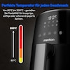 MEDION® LIFE HeißluftFritteuse P40 L (MD13030), 100 Rezepte in der Life+ App¹, Touch-Sensor- Bedienfeld, 4,7 Liter Fassungsvermögen, 8 Automatikprogramme,1.500 Watt, 60 min. Timer, 100