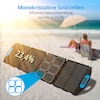 MEDION® Faltbares Solarpanel (MD43680), Spitzenausgangsleistung von 120 Watt, Effizienter Wirkungsgrad von bis zu 23,4 %, USB Konverter Box (USB-A, USB-C, MC4)