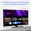 MEDION® LIFE X8502504 (MD 850600) QLED Smart-TV, 125,7 cm (50'') Ultra HD Display, HDR, Dolby Vision®, MEMC, PVR ready, VIDAA App Store, NETFLIX, Disney+, Paramount+ & Amazon Prime Video App, Bluetooth®, DTS X, Dolby Atmos®, HD Triple Tuner