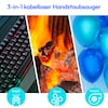 MEDION® LIFE 3in1 Akku-Handstaubsauger (MD 19877), Luftpumpen- und Gebläsefunktion, 5 kPa Saugleistung, integrierter Staubbehälter