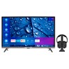 MEDION® TV inteligente LIFE® P13207, pantalla Full HD de 80 cm (32'')+Auriculares inalambricos  LIFE®E62003 (MD43058) - pack oferta