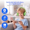 MEDION® LIFE HE-1 Kids Bluetooth Kinderkopfhörer, 3-stufiger Gehörschutz, bis zu 85 Std. Akkulaufzeit, MP3-Player, Bluetooth 5.4, AUX & microSD, LED-Lichtring, austauschbare Designs