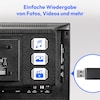 MEDION® LIFE E8192501 (MD 819001) Fernseher, 47 cm (19'') LCD-TV, HD Triple Tuner, integrierter DVD-Player, Car-Adapter, CI+ Schnittstelle