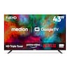 MEDION® LIFE MD 843103 Google TV™, 108 cm (43'') Full HD Display, PVR ready, HD Triple Tuner, Bluetooth®, App Store, Netflix, Disney+, Amazon Prime Video