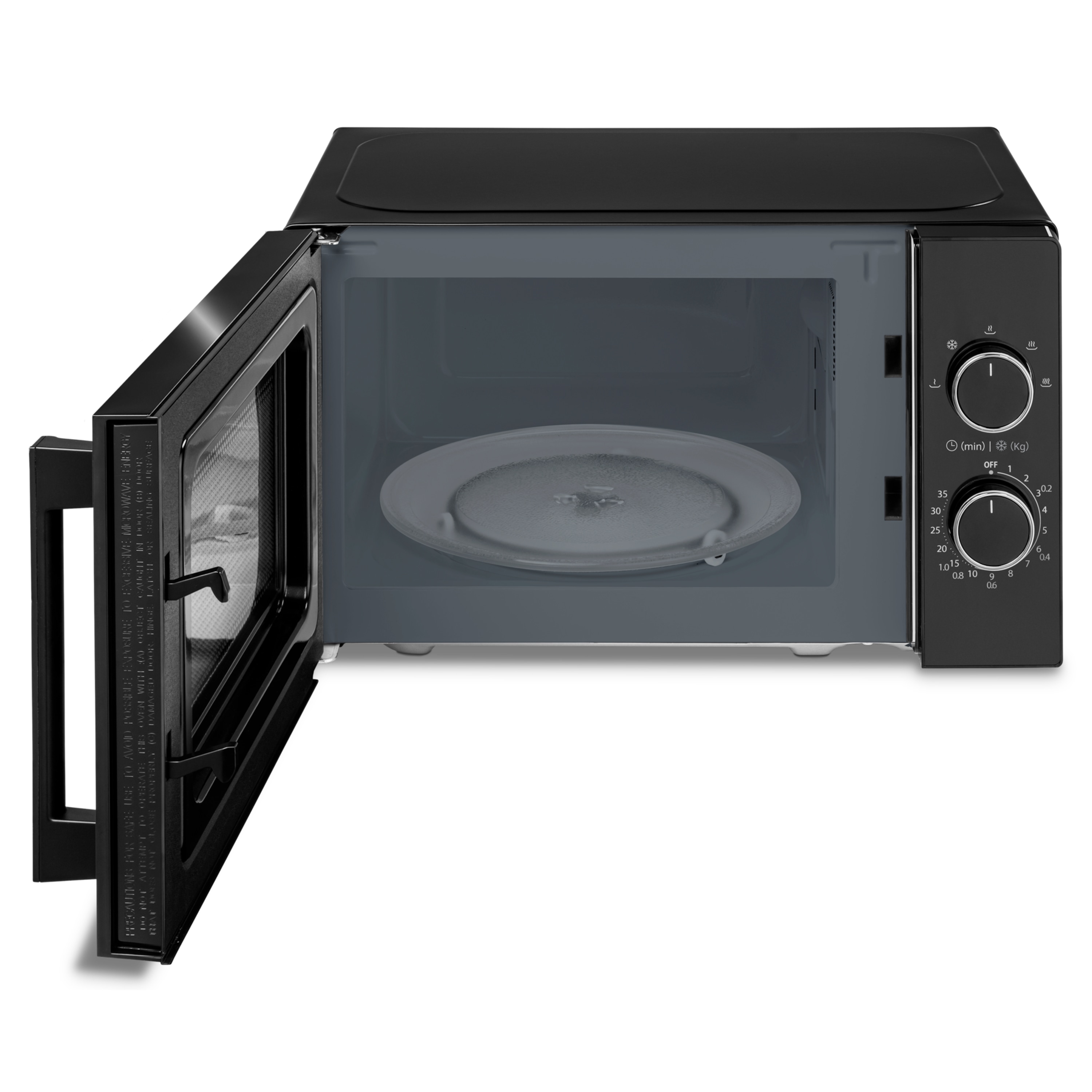 MEDION® LIFE® Mikrowelle MD12011, 800 Watt, 20 L Kapazität, 5 Leistungsstufen, Auftaufunktion