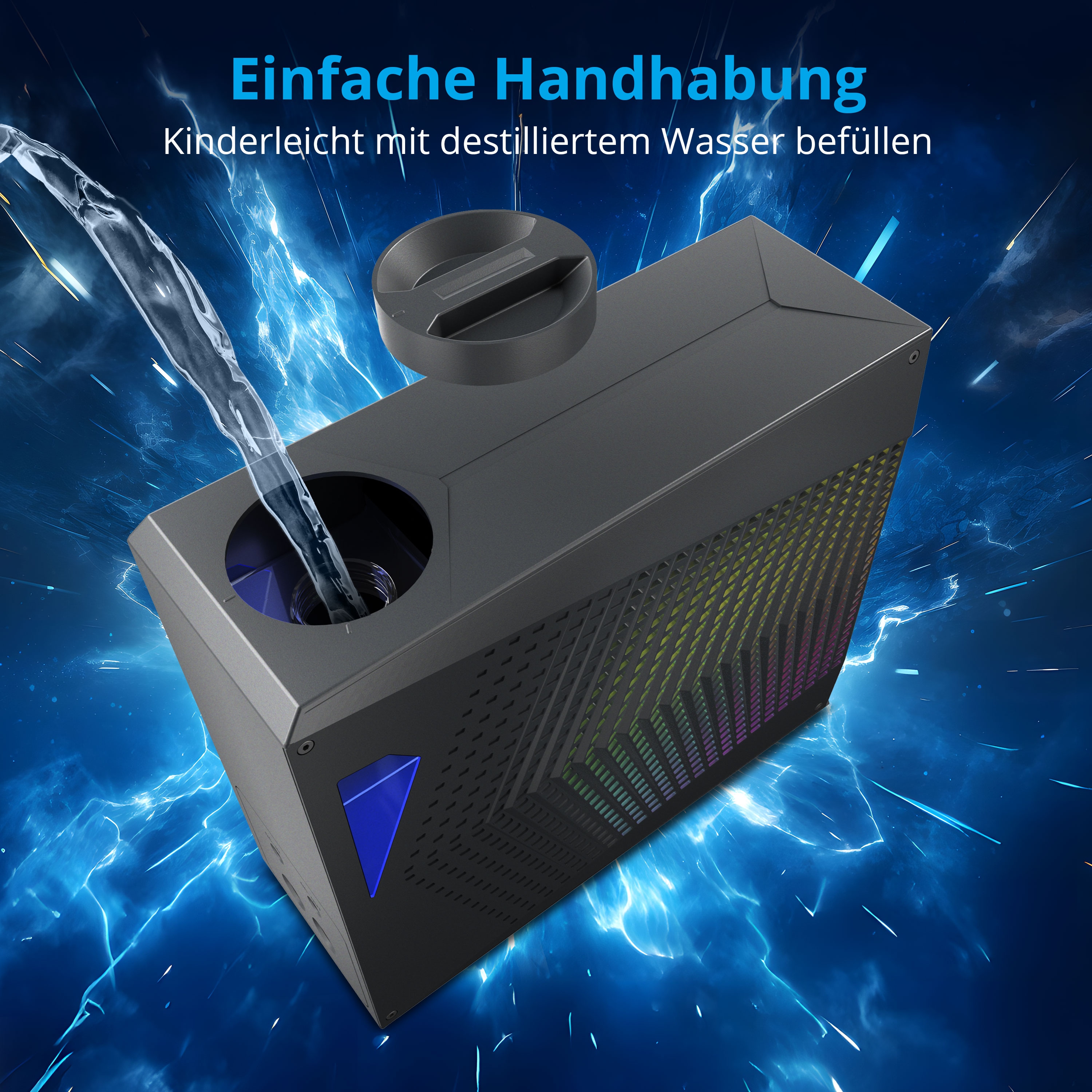 MEDION® ERAZER Cooling Kit V2, externe Wasserkühlung für ausgewählte Gaming Laptops**