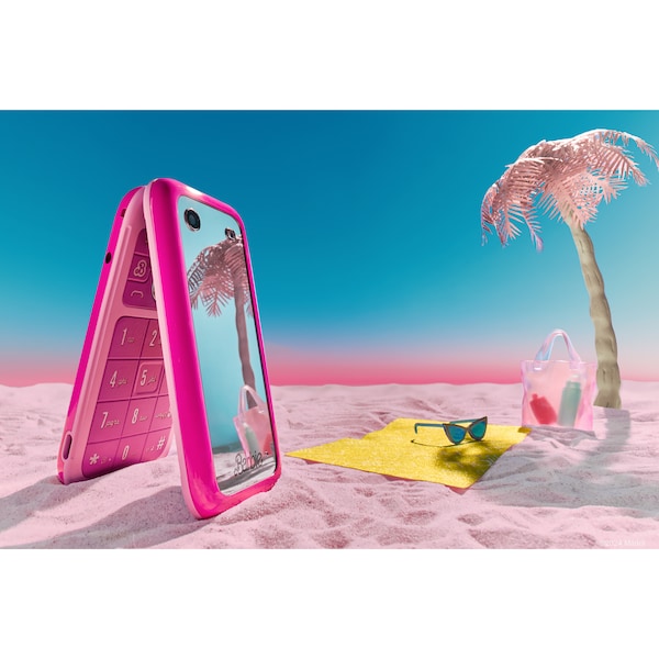 HMD Barbie Phone, 128 MB, Powerpink