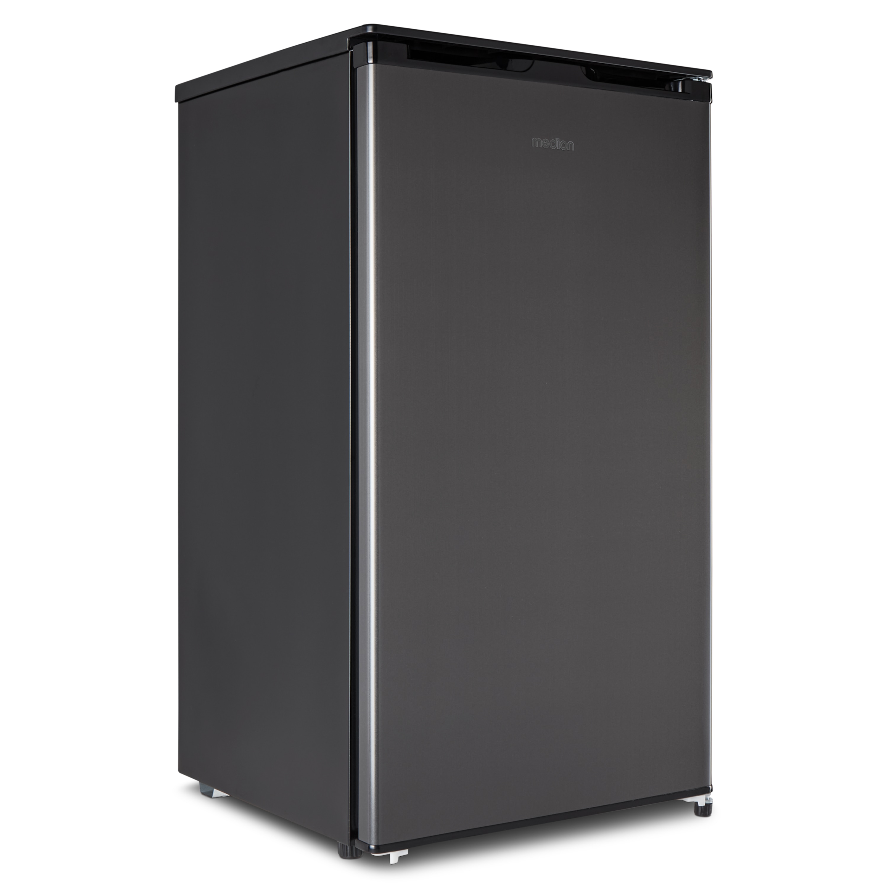 MEDION® Kühlschrank mit Eiswürfelfach MD 37690, 90 L Gesamt-Nutzinhalt (Kühlteil 80 L & Eiswürfelfach 10 L), wechselbarer Türanschlag, geringer Geräuschpegel