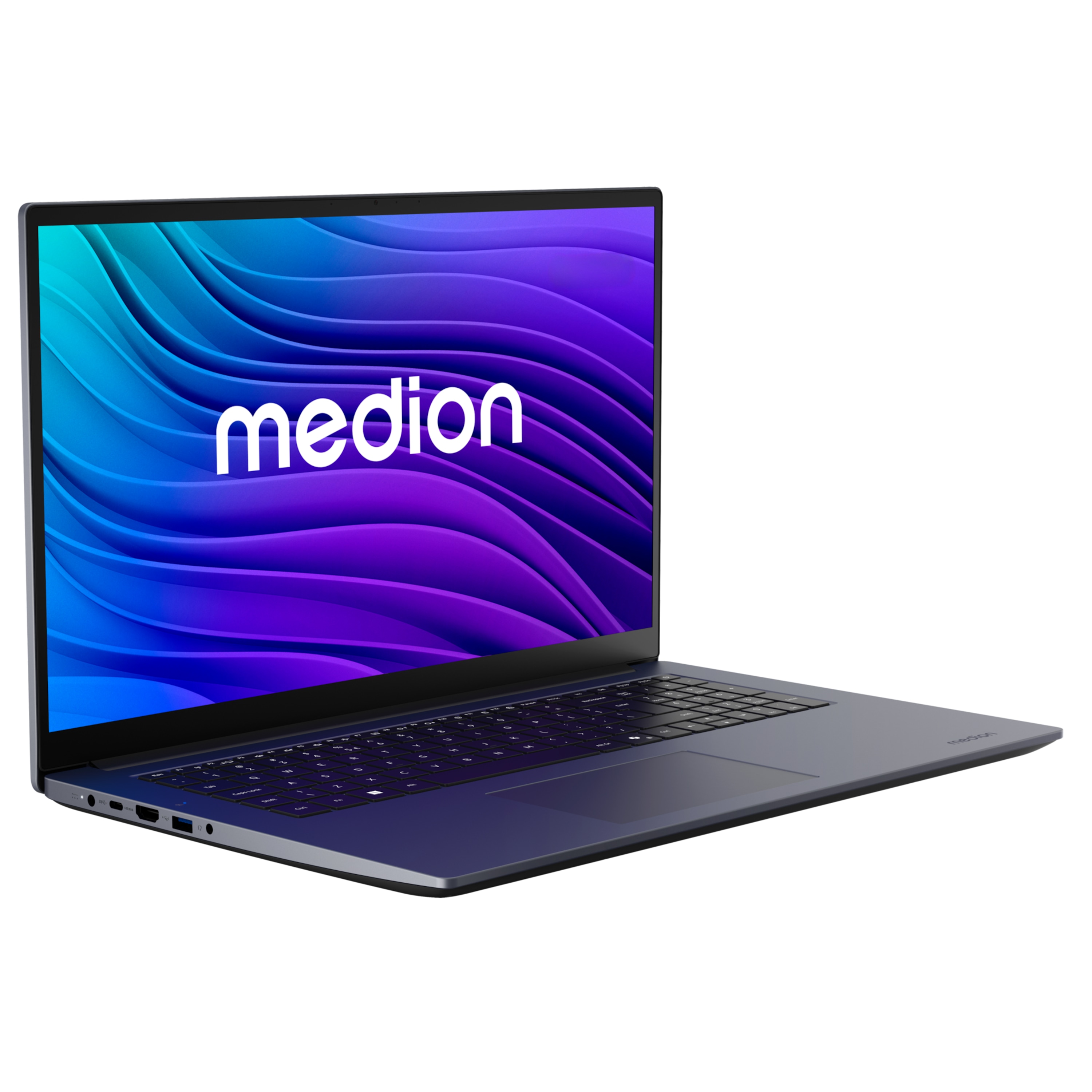 MEDION® Avantum 17 E1i Laptop, Intel® Core™ i5-13420H, Windows 11 Home, 43,9 cm (17,3") FHD Display, 1 TB SSD, 32 GB RAM, KEIN NETZTEIL