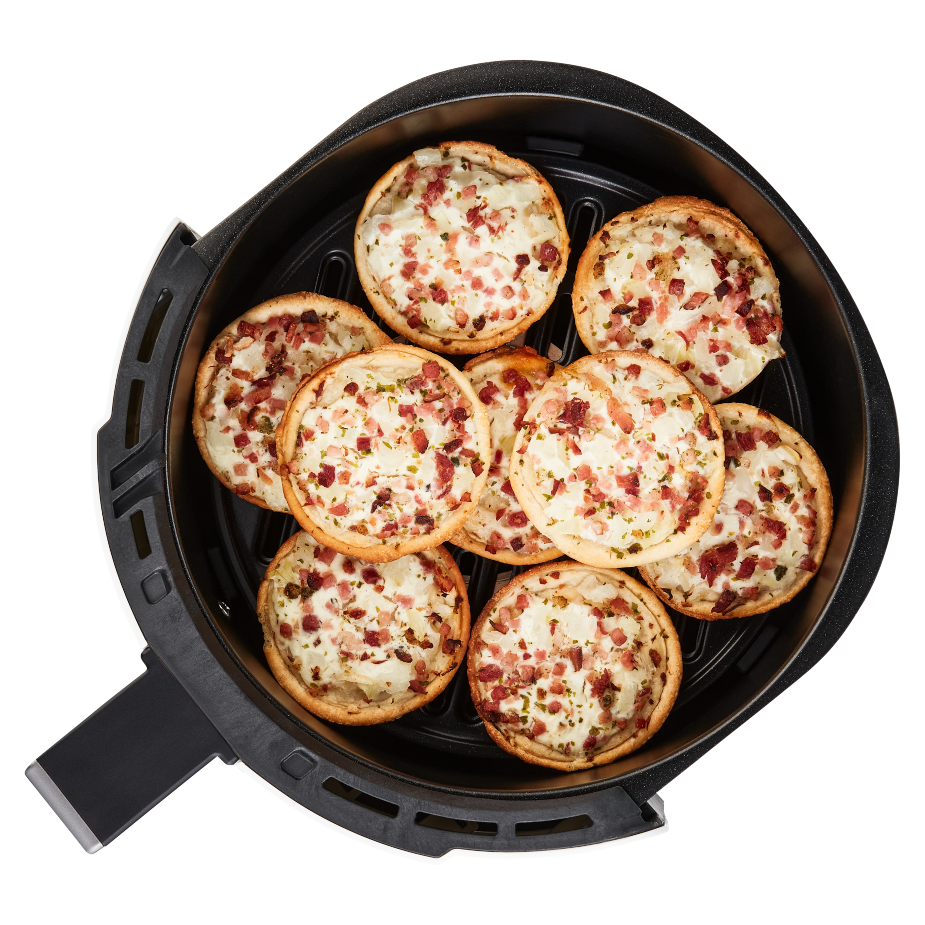 MEDION® LIFE HeißluftFritteuse P40 L (MD13030), 100 Rezepte in der Life+ App¹, Touch-Sensor- Bedienfeld, 4,7 Liter Fassungsvermögen, 8 Automatikprogramme,1.500 Watt, 60 min. Timer, 100