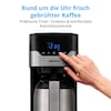 MEDION® LIFE® Kaffeemaschine mit Thermoskanne MD 18458, Timer-Funktion, Tropf-Stopp, 900 Watt, 1,1 Liter Fassungsvermögen, Aromawahlschalter