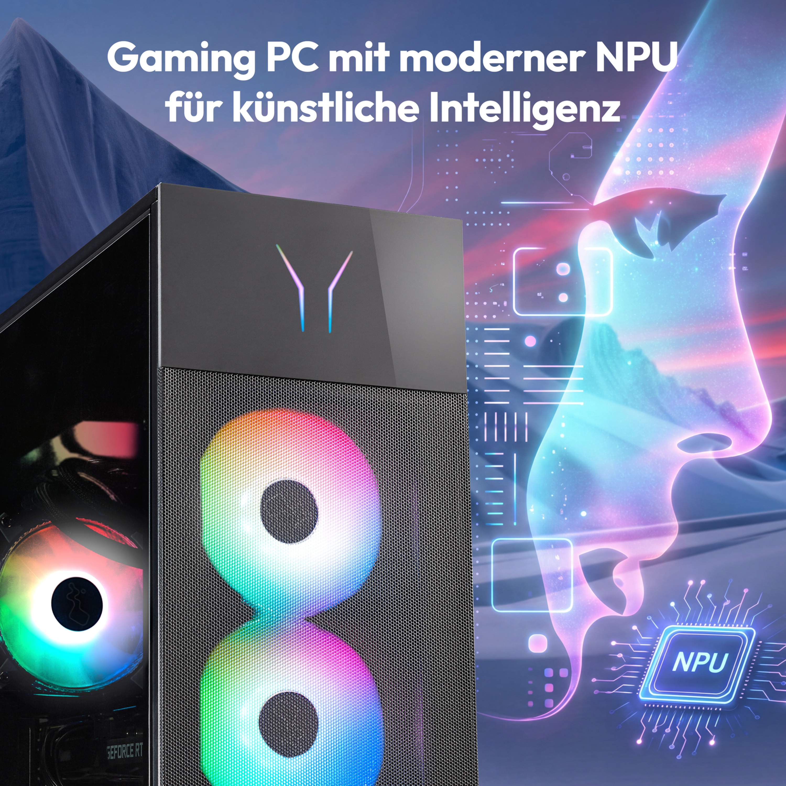 MEDION® ERAZER Engineer X30 High-End Gaming PC, Intel® Core™ Ultra 7 265F, Windows 11 Home, NVIDIA® GeForce RTX™ 5070, 2 TB SSD, 32 GB RAM