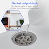 MEDION® LIFE® Mini-Geschirrspüler DWT20 (MD37763), für 2 Gedecke, 6 Reinigungsprogramme, Startzeitvorwahl