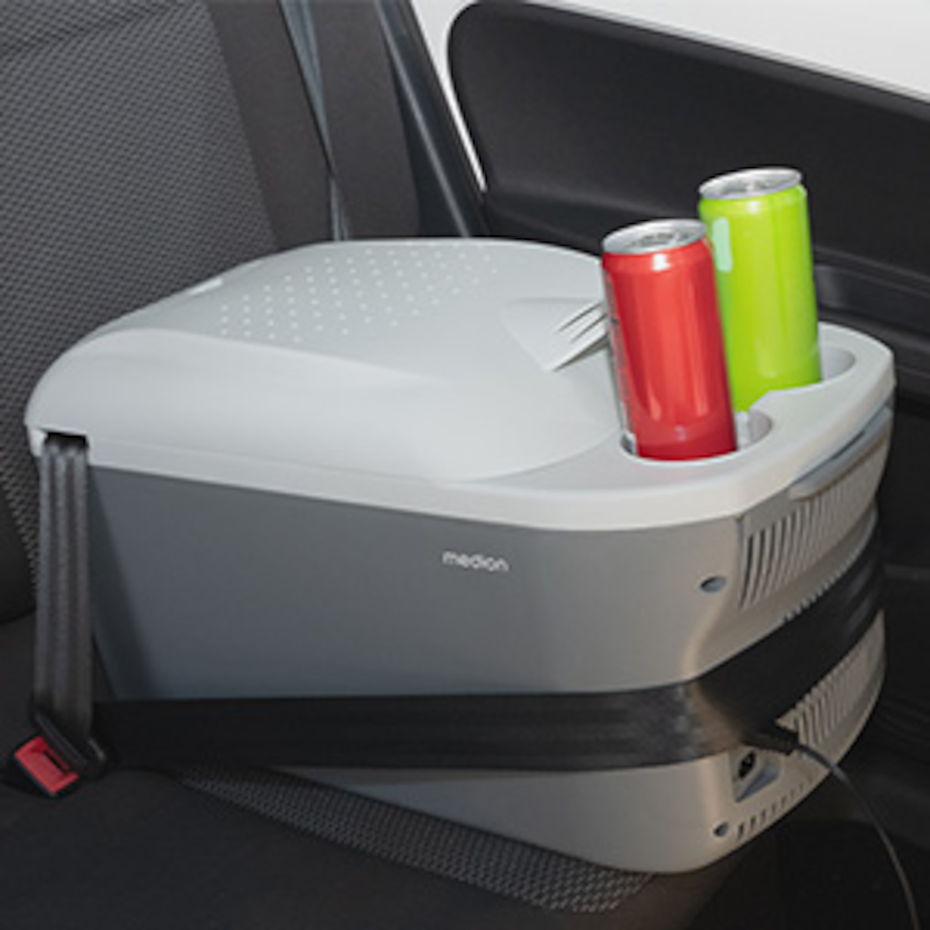MEDION® LIFE Kühlbox mit Wärmefunktion MD13100, Kühl und Warmhaltefunktion, 16 L Kapazität, Tragegurt