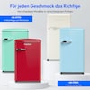 MEDION® LIFE® Kühlschrank mit Gefrierfach MD 37790, 108 L Gesamtnutzinhalt, 37 dB, höhenverstellbare Füße, Energieeffiziensklasse D