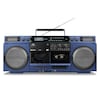 MEDION® LIFE® P66538 Retro-Boombox, DAB+/PLL-UKW Radio, Bluetooth® 5.3 für das Abspielen von Smartphone & Co, CD-Player, Kassettendeck, X-Bass Funktion, 2 x 10 W RMS