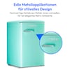 MEDION® LIFE® Retro Kühlschrank mit Gefrierfach MD37790, 108 L Gesamtnutzinhalt, 37 dB, höhenverstellbare Füße, Energieeffiziensklasse D