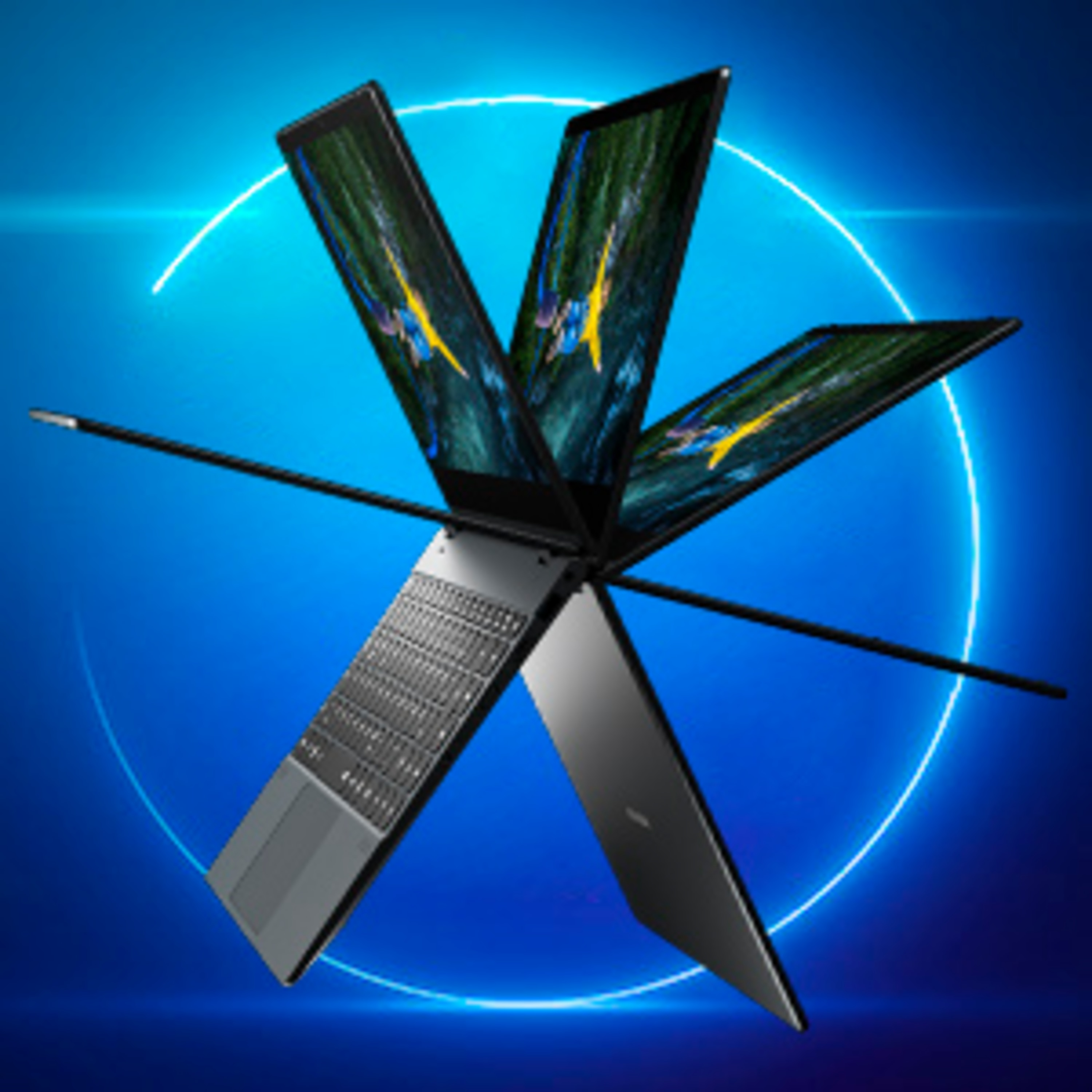 Flexibilný 360° režim