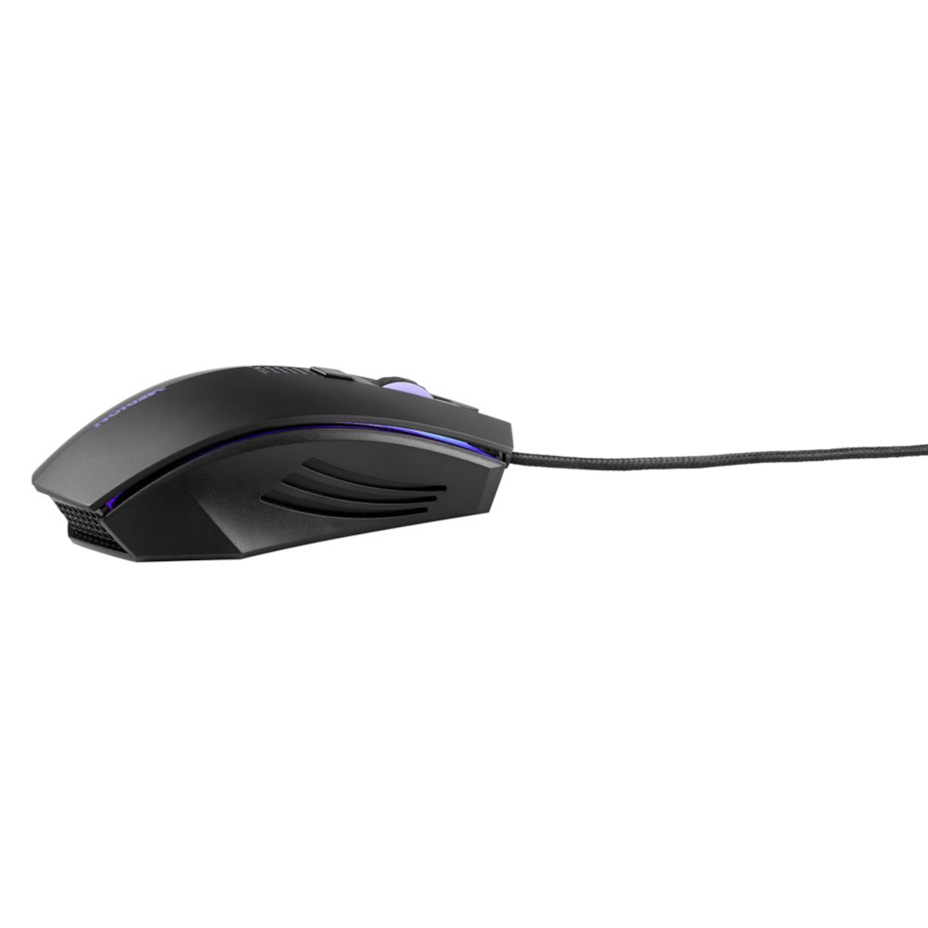MEDION® E81091 6-Tasten Maus, mit LED-Beleuchtung, optische Auflösung bis zu 2.400 dpi, vergoldeter USB-Stecker
